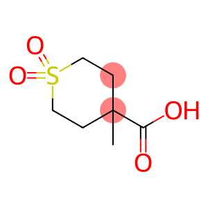 2H-Thiopyran-4-carboxylic acid, tetrahydro-4-methyl-, 1,1-dioxide