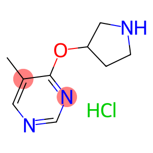 5-Methyl-4-(pyrrolidin-3-yloxy)pyrimidine hydrochloride