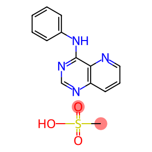 Pyrido[3,2-d]pyrimidin-4-amine, N-phenyl-, methanesulfonate (1:1)