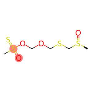 Methanesulfonothioic acid S-[[[[(methylsulfinyl)methyl]thio]methoxy]methyl] ester