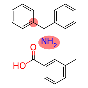 diphenylmethanamine, 3-methylbenzoic acid