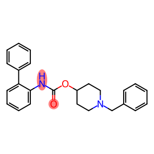 (1-benzylpiperidin-4-yl) N-(2-phenylphenyl)carbamate