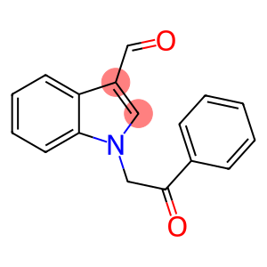 1H-Indole-3-carboxaldehyde, 1-(2-oxo-2-phenylethyl)-