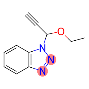 1-(1-乙氧基-2-丙炔基)-1H-苯并三唑