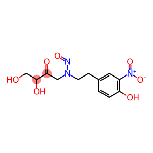 N-nitroso-N-(3-keto-1,2-butanediol)-3'-nitrotyramine