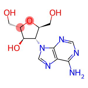 (2S,3R,4R,5R)-4-(6-aminopurin-9-yl)-2,5-bis(hydroxymethyl)oxolan-3-ol