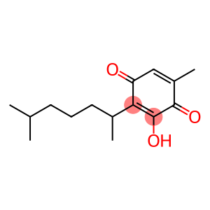 2-(1,5-Dimethylhexyl)-3-hydroxy-5-methyl-2,5-cyclohexadiene-1,4-dione