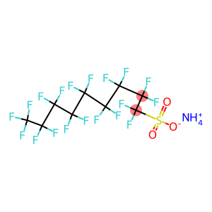 Perfluorononanesulfonic acid ammonium salt