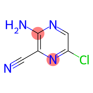 2-Amino-3-cyano-5-chloropyrazine