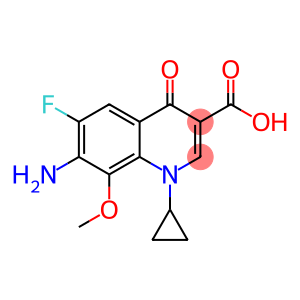 7-AMino-1-cyclopropyl-6-fluoro-1,4-dihydro-8-Methoxy-4-oxo-3-quinolinecarboxylic Acid