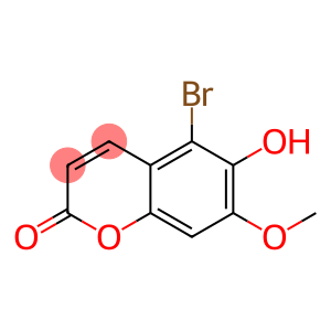 5-bromo-6-hydroxy-7-methoxy-chromen-2-one