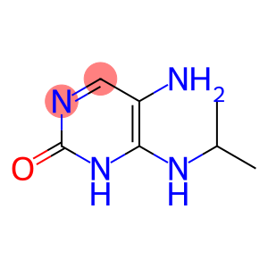 2(1H)-Pyrimidinone, 5-amino-4-[(1-methylethyl)amino]- (9CI)