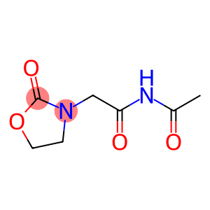 3-Oxazolidineacetamide,  N-acetyl-2-oxo-