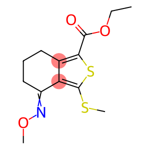 ethyl 4-(methoxyimino)-3-(methylthio)-4,5,6,7-tetrahydrobenzo[c]thiophene-1-carboxyl