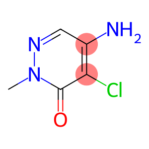 5-氨基-4-氯-2-甲基-2,3-二氢哒嗪-3-酮