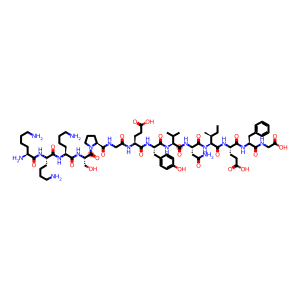 Lys-Lys-Insulin Receptor Substrate-1 (891-902) (dephosphorylated) (huMan), Lys-Lys-IRS-1 (886-897) (dephosphorylated) (Mouse), Lys-Lys-IRS-1 (890-901) (dephosphorylated) (rat), IGF1RK Peptide Substrate