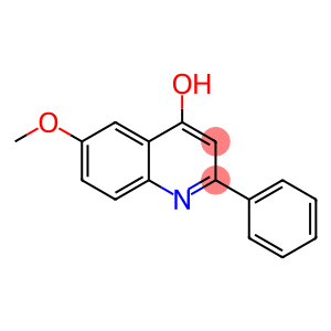 4-HYDROXY-6-METHOXY-2-PHENYLQUINOLINE