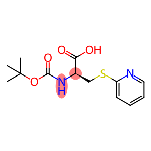 D-Cysteine, N-[(1,1-dimethylethoxy)carbonyl]-S-2-pyridinyl-