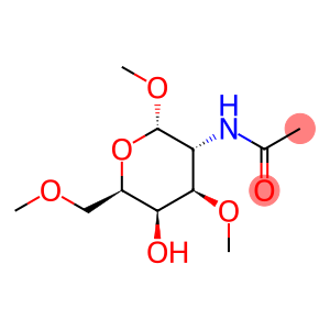 Methyl 2-(acetylamino)-2-deoxy-3-O,6-O-dimethyl-α-D-galactopyranoside