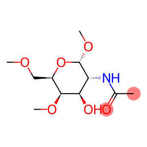 alpha-D-Galactopyranoside, methyl 2-(acetylamino)-2-deoxy-4,6-di-O-met hyl-