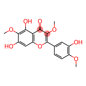 4H-1-Benzopyran-4-one,5,7-dihydroxy-2-(3-hydroxy-4-methoxyphenyl)-3,6-dimethoxy-