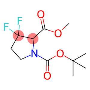 1,2-Pyrrolidinedicarboxylic acid, 3,3-difluoro-, 1-(1,1-dimethylethyl) 2-methyl ester