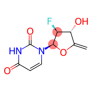 2,4(1H,3H)-Pyrimidinedione, 1-(2,5-dideoxy-2-fluoro-β-D-threo-pent-4-enofuranosyl)-