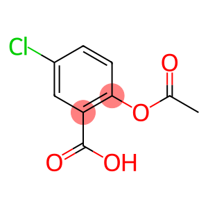 2-(乙酰氧基)-5-氯苯甲酸