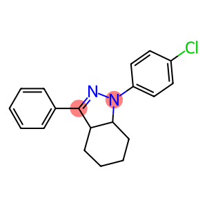 1-(4-chlorophenyl)-3-phenyl-3a,4,5,6,7,7a-hexahydro-1H-indazole