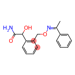 Benzeneacetamide,  -alpha--hydroxy-2-[[[(1-phenylethylidene)amino]oxy]methyl]-