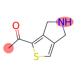 Ethanone, 1-(5,6-dihydro-4H-thieno[3,4-c]pyrrol-1-yl)- (9CI)