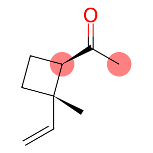 Ethanone, 1-(2-ethenyl-2-methylcyclobutyl)-, (1R-trans)- (9CI)