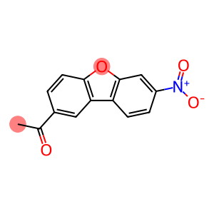 1-(7-nitro-2-dibenzofuranyl)ethanone