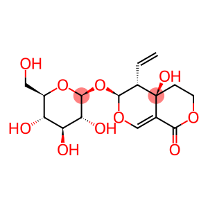 3H-Pyrano[3,4-c]pyran-1-one,4,4.alpha.,5,6-tetrahydro-5-ethenyl-6-(.beta.-D-glucopyranosyloxy)-4.1H