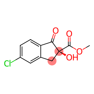 (2S)-Methyl 5-chloro-2,3-dihydro-2-hydroxy-1-oxo-1H-indene-2-carboxylate