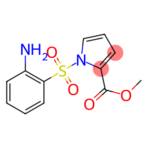 methyl 1-(2-aminophenyl)sulfonylpyrrole-2-carboxylate