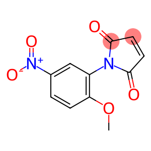 1-(2-Methoxy-5-nitrophenyl)-2,5-dihydro-1H-pyrrole-2,5-dione