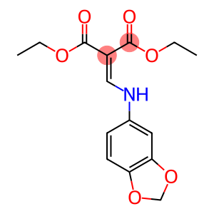 Propanedioic acid, 2-[(1,3-benzodioxol-5-ylamino)methylene]-, 1,3-diethyl ester