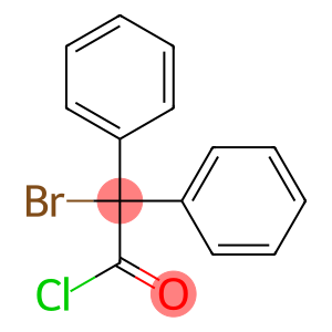 2-bromo-2,2-diphenylacetyl chloride