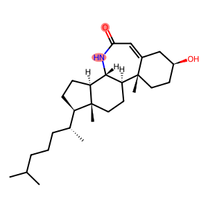 3β-Hydroxy-7a-aza-B-homocholest-5-en-7-one