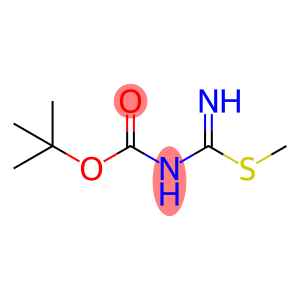 Carbamic acid, [imino(methylthio)methyl]-, 1,1-dimethylethyl ester (9CI)