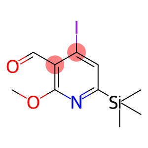4-Iodo-2-Methoxy-6-triMethylsilanyl-pyridine-3-carbaldehyde