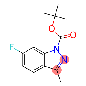 1H-Indazole-1-carboxylic acid, 6-fluoro-3-methyl-, 1,1-dimethylethyl ester