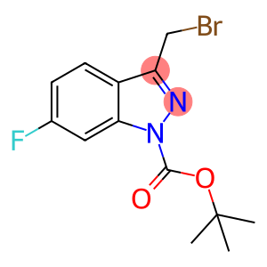 tert-Butyl 3-(bromomethyl)-6-fluoro-1H-indazole-1-carboxylate