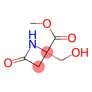 2-Azetidinecarboxylicacid,2-(hydroxymethyl)-4-oxo-,methylester,(S)-(9CI)