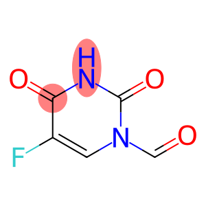 1(2H)-Pyrimidinecarboxaldehyde, 5-fluoro-3,4-dihydro-2,4-dioxo- (9CI)
