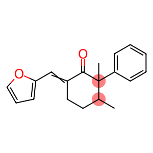 2,3-Dimethyl-6-furfurylidene-2-phenylcyclohexanone