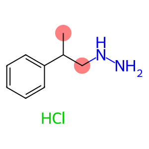 Hydrazine, (2-phenylpropyl)-, hydrochloride (1:1)