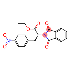 4-Nitro-L-phenyl-N-phthalylalanine, ethyl ester