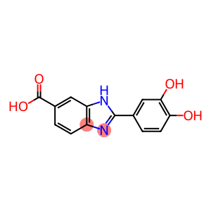 2-(3,4-Dihydroxy-phenyl)-1H-benzimidazole-5-carboxylic acid